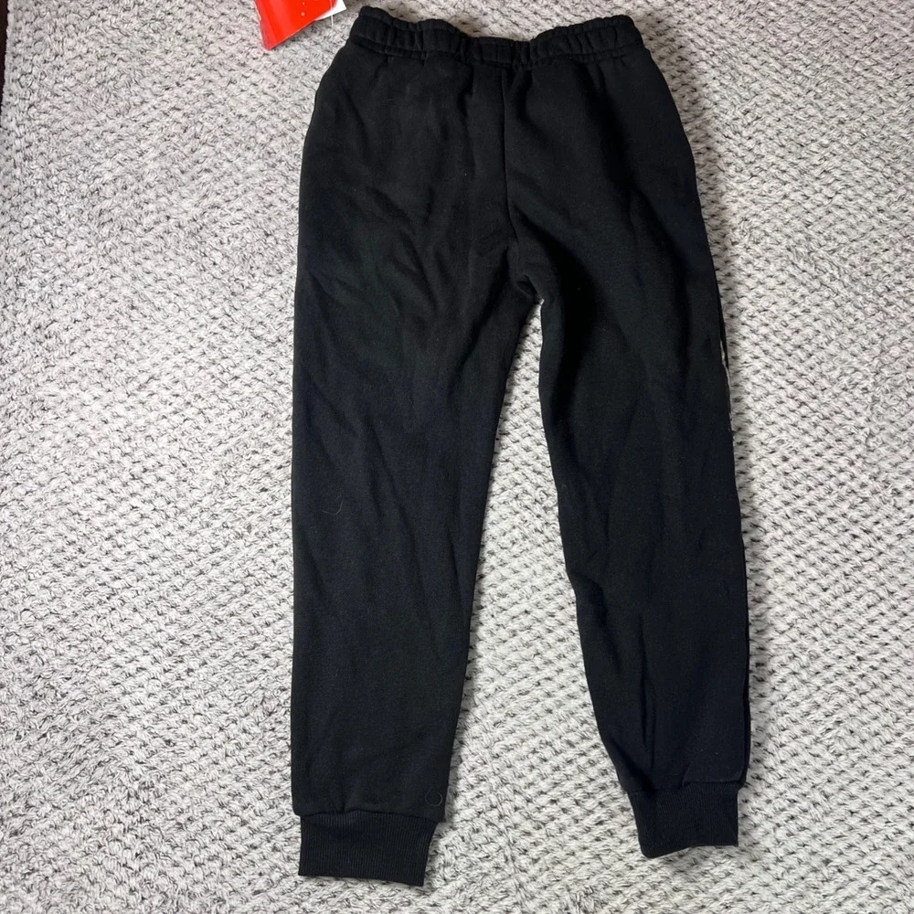 Kids Star Wars Black‎ Joggers Sweatpants Tie Fighter Galactic Empire Logo Size S